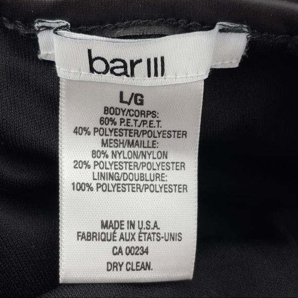 Bar III Sequin Pencil Midi Skirt with Tulle - Picture 9 of 10